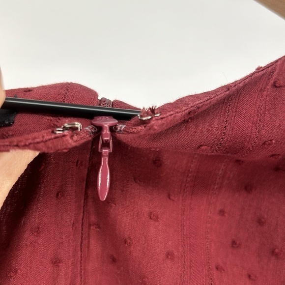 Madewell Burgundy Mini Dress - Picture 12 of 12